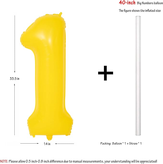 40 In yellow graffiti Number Balloons Helium Foil Mylar Balloon Digital 1 | - Image 2