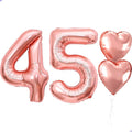 40 inch Rose Gold Birthday Balloons by Unknown