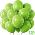 RUBFAC Lime Green Balloons 65pcs, 12 Inch Light Fruit Neon Green Party Balloon by RUBFAC