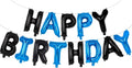 Happy Birthday Balloons Banner, Foil Balloon Personalized Name Letters Balloons by TOTAFAM