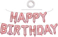 TONIFUL Rose Gold Happy Birthday Balloon Banner Decorations by TONIFUL