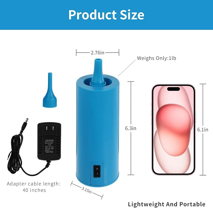 Electric Balloon Pump, Air Pump - Image 3