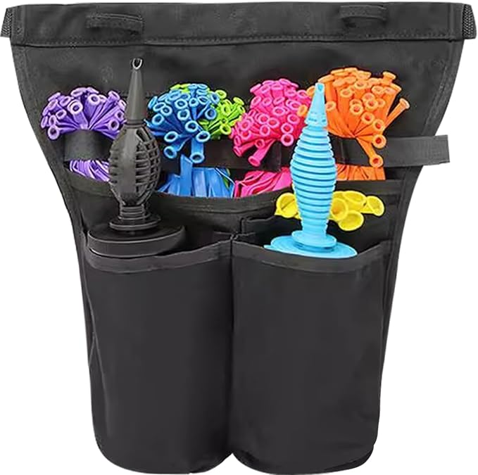 Multi-Pocket Balloon Organizer Bag Portable Workbag Multifunctional Balloon Tool by EHERDM