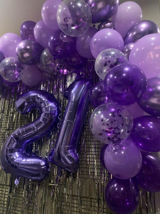 Purple 10 Balloon - Image 4