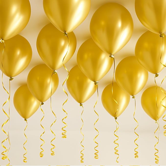 500 Yards Gold Curling Ribbon – Waterproof Balloon Ribbon - Image 4