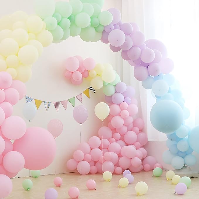 12 Inch Pastel Pink Balloons, Baby Shower, Graduate Party Decorations - Image 3