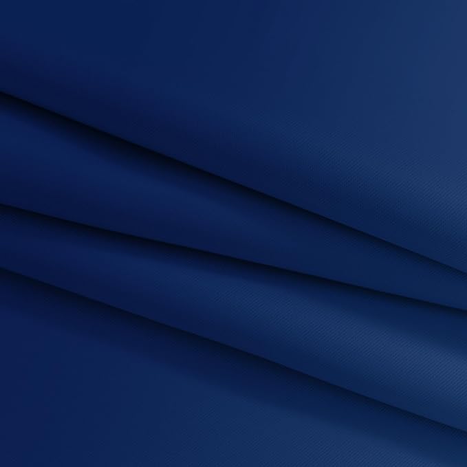 Yakamok Ombre Curtains Royal Blue and Greyish White - Image 7