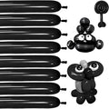 Black 260 balloons, Thickening Latex Black 260q Balloons by KUULBELAballoons