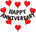 Happy Anniversary Balloon Banner Love Party Balloon Decoration by Unknown