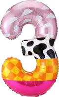 40 Inches Number 3 Balloon by Unknown