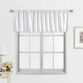 RoomTalks White Boho Kitchen Valances by RoomTalks