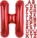 TONIFUL 40 Inch Large Bright Red Letter Balloons A-Z, Giant Jumbo Helium Foil by TONIFUL