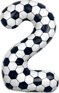 40 Inch Soccer Number 2 Foil Balloon, Soccer Birthday Party Decorations | by Unknown