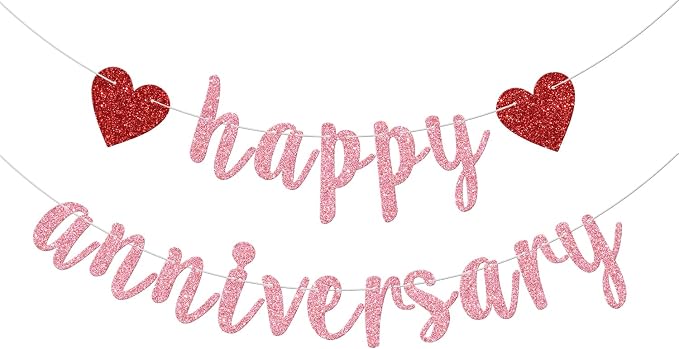 Happy Anniversary Banner, Anniversary Party Decorations, We Still Do, Happy by Bytorjar