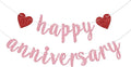 Happy Anniversary Banner, Anniversary Party Decorations, We Still Do, Happy by Bytorjar
