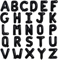 TONIFUL Black Letter Balloons 2 Set 16 Inch A-Z Custom Alphabet Banner | 52 Pcs by TONIFUL