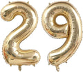 Light Gold 92 29 Balloon Numbers, 40 Inch Large 92th 29th Birthday Balloons by Unknown