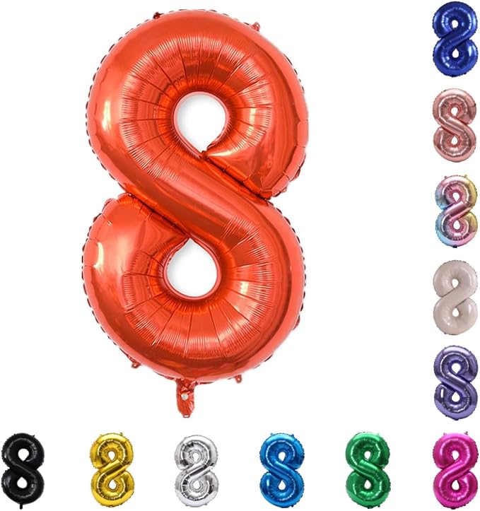 YPSelected 32 Inch Large Foil Helium Number Balloon Birthday Wedding Party 0-9 by YPSelected