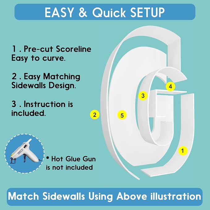 2FT Letter G Mosaic Balloon Frame Letter DIY Fillable Letters Kit - Image 3