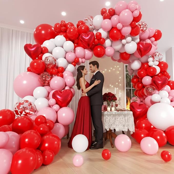 Valentines Day Balloons Garland Arch Kit - Image 5