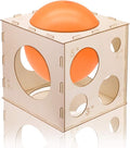 9 Holes Collapsible Wood Balloon Sizer Cube Box from 2" to 10", Balloon by FIREBOOMOON
