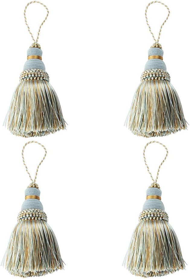 4Pcs Colorful Tassel Key Tassels DIY Accessories | 9.5 Inch Tassels by fenghuangwu