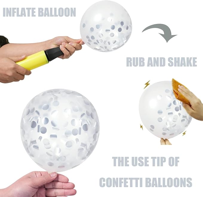 62pcs Party Decorations Balloons Kit - Image 4