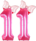 40 inch Pink Number 11 Balloon by Kwuz