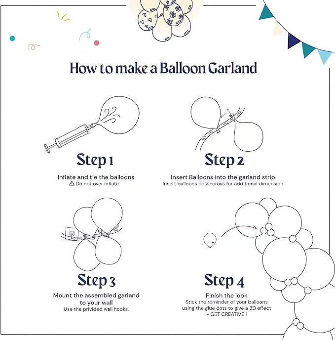 Black Gold Sand White Balloon Garland Arch Kit | Black Sand White Balloon - Image 6