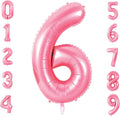 Number 6 Balloons for 6th Birthday Party Decorations, 0-100 Large No.6 Balloons by Joycard