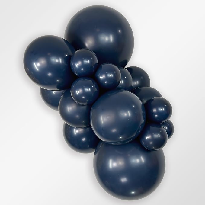 Sempertex Fashion Navy Balloons, 11 Inch, vibrant color, - Image 2