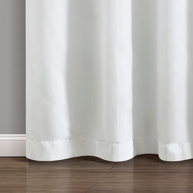 Lush Decor Night Sky Window Curtain Panel, Single 100"W x 84"L Gray & White - Image 5