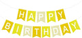 Happy Birthday Banner Pre-Strung Birthday Decorations Birthday Party Backdrop by RICHHHA