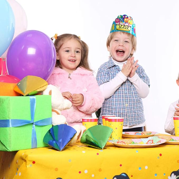 Fancy Land Birthday Crowns for Kids Pack of 30 Classroom Must Haves Pre K | - Image 6