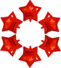 24 Pcs 18" Red Star Balloons Foil Balloons Mylar Balloon by Unknown