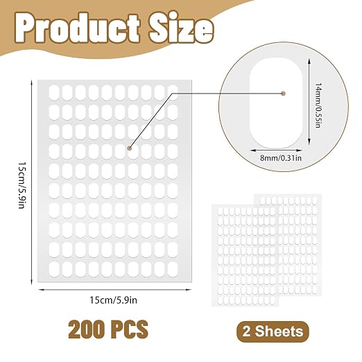Double Sided Poster Putty, No Trace Sticky Dots, - Image 2