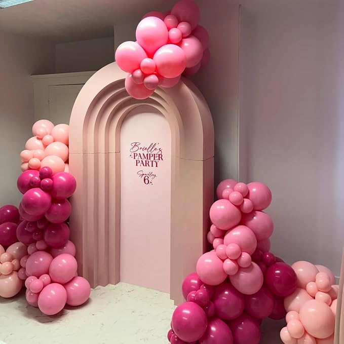 Pink Balloons Arch Kit, Bridal Shower, Valentine's Day Party Decorations - Image 7