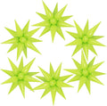 72 Pcs Star Balloons Foil Explosion Balloons Magic 12 Point Star Cone Balloon by Unknown