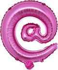 16" inch multicolor Alphabet Letter symbol & @ # Balloons Aluminum Hanging Foil by RUIANSI