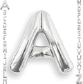 AULE 40 Inch Silver A Balloon Letter Foil A-Z Birthday Big Alphabet | Birthday by AULE