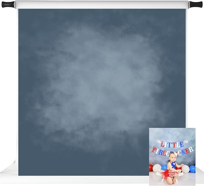 Kate Blue Photography Backdrops Abstract Photo Backdrop Poratrait Background by KateBackdropforPhotography