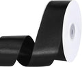 woric Black Satin Ribbon 1 1/2 inch 60 Yards by woric