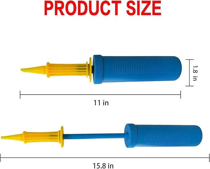 Hand Balloon Pump with 260 Balloons, Manual Air Inflator Pump - Image 3