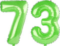 40 Inch Number 73 Balloons for 73rd Birthday Party Decorations, 0-100 Fruit by FOBELEC
