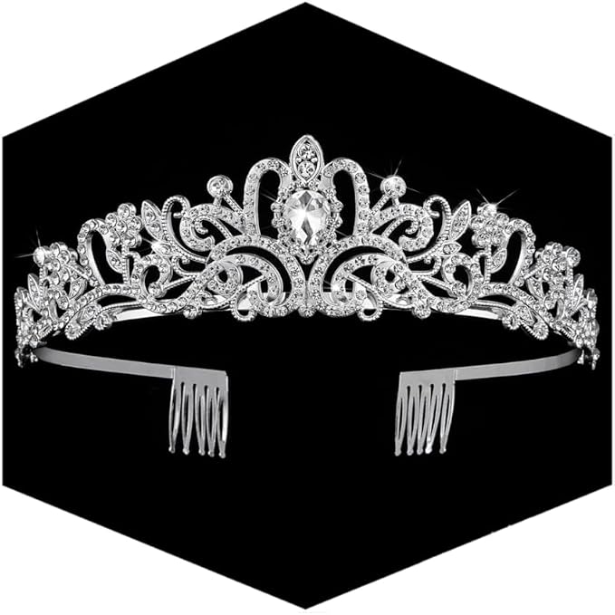 Fesciory Birthday Crown for Women, Adult Fit, Coming of Age Gifts & Halloween by Fesciory
