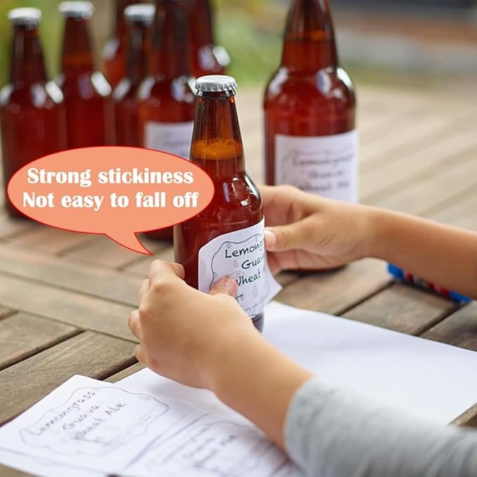 100-1000pcs Custom Stickers Merry Christmas Stickers Personalized Labels Adhesive Xmas Decorative Envelope Seals Stickers for Cards Gift Boxes (Round Kraft -1)