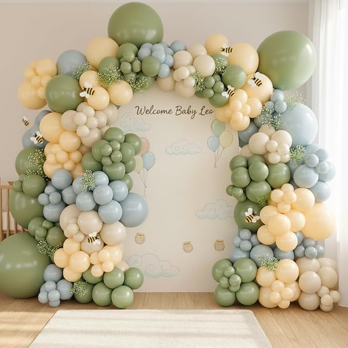184Pcs Classic Cartoon Balloon Garland Arch Kit - Image 3