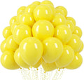 Voircoloria 110pcs Yellow Latex Party Balloons, 12inch | by Voircoloria