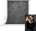 UrcTepics 6×8 ft Grey Fabric Photo Backdrops, Abstract Texture Backdrop by UrcTepics