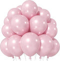 Jobkoo Pearl Dusty Pink Balloons, 12 Inch Pearl Blush Light Pink Balloon | Boho by Jobkoo